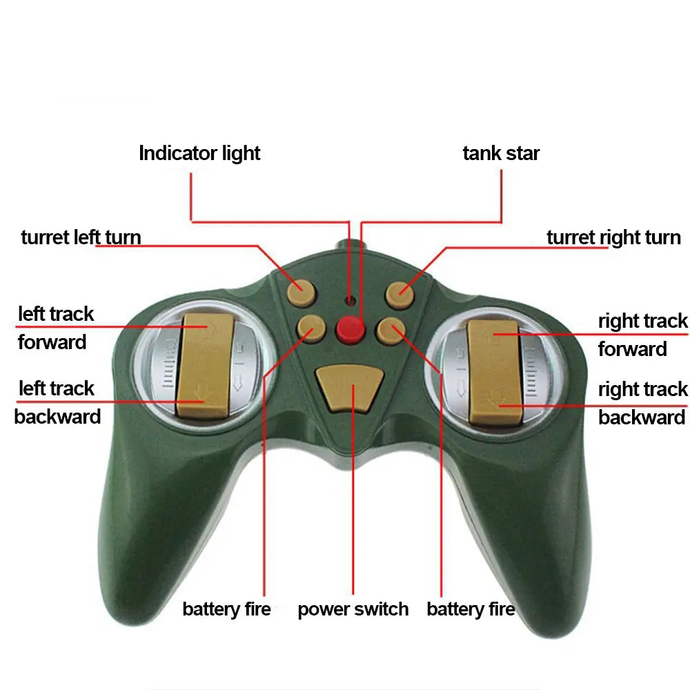 Remote Control Off-Road Tank