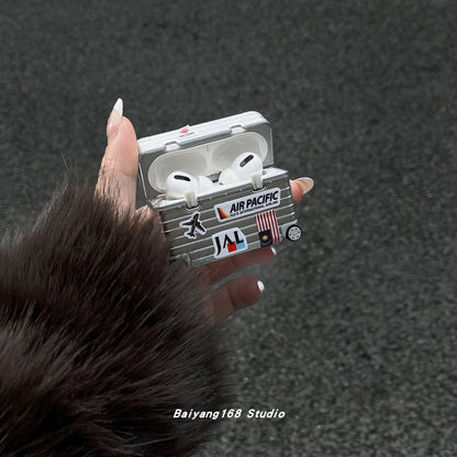 Trendy Luggage Protective AirPods Case