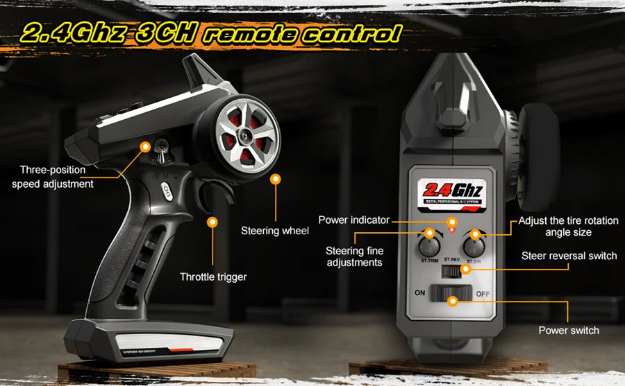 Remote Control 4X4 Monster Car