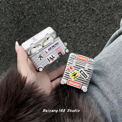 Trendy Luggage Protective AirPods Case