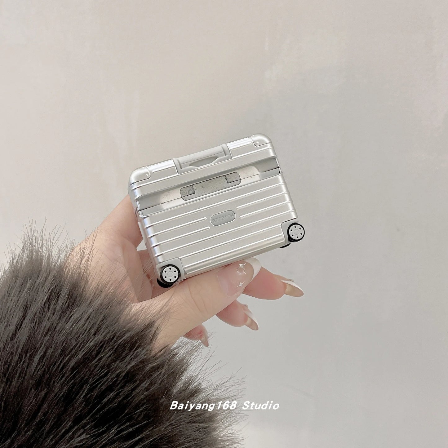 Trendy Luggage Protective AirPods Case